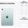 Apple | iPad mini | 8.3 " | Blue | IPS | 2266 x 1488 pixels | Apple A17 Pro | 256 GB | Wi-Fi | Front camera | 12 MP | Rear camer