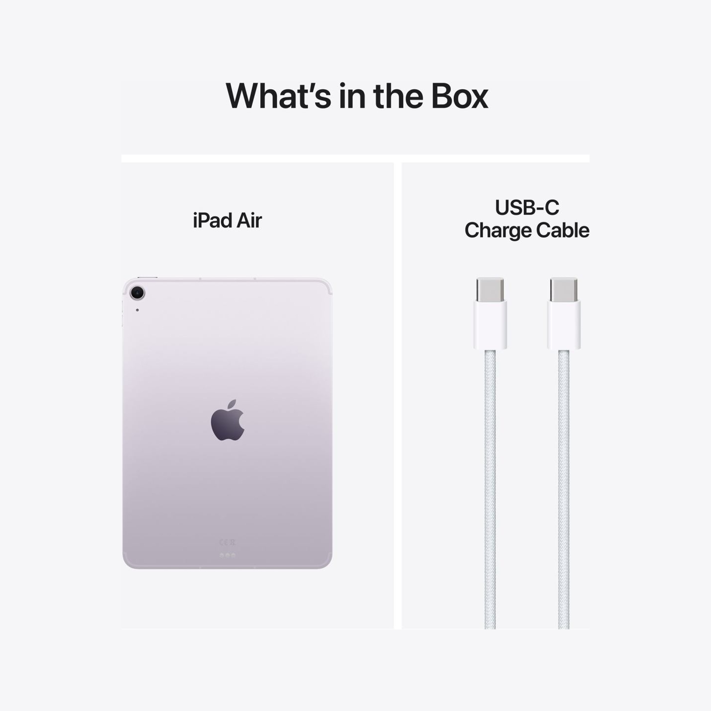 Apple iPad Air | 11 " | Purple | Liquid Retina | 2360 x 1640 pixels | Apple M3 | 512 GB | 5G | Wi-Fi | Front camera | 12 MP | Re