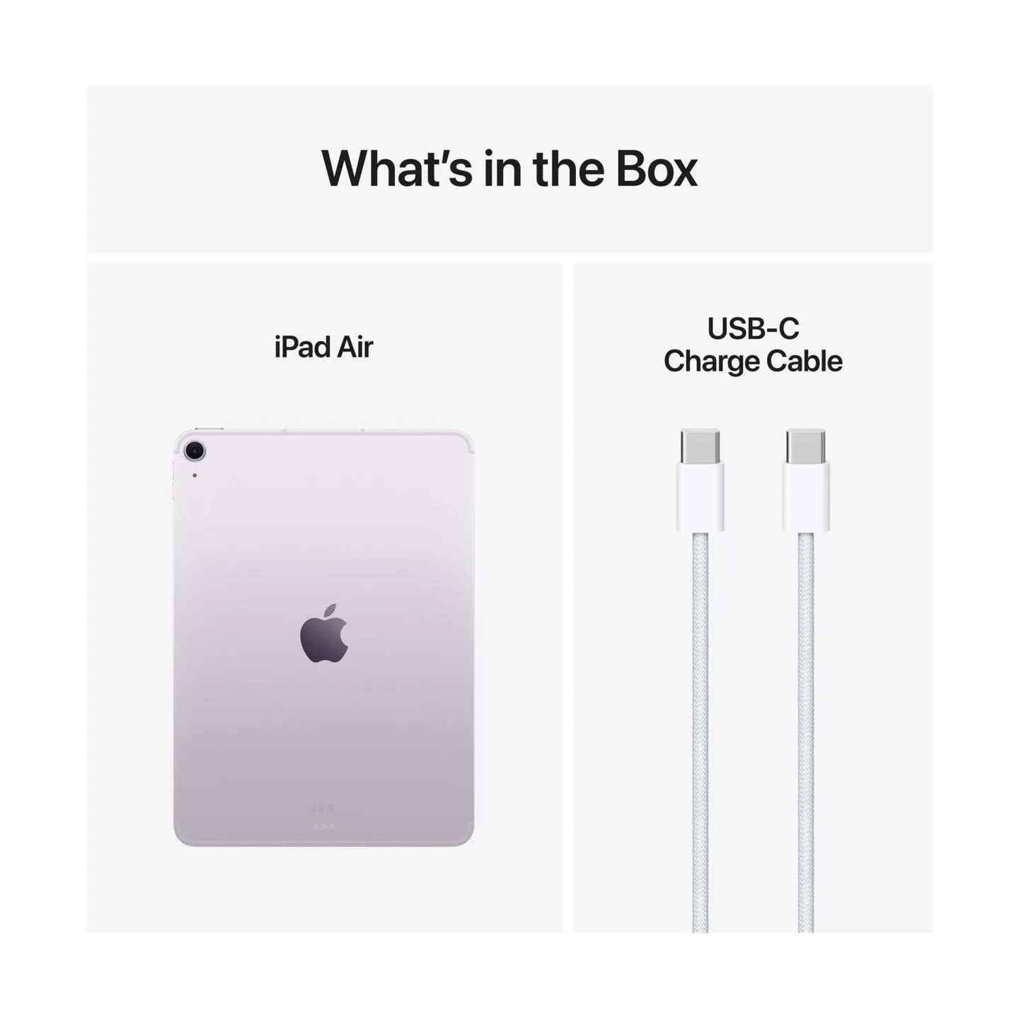 Apple iPad Air | 11 " | Purple | Liquid Retina | 2360 x 1640 pixels | Apple M3 | 512 GB | 5G | Wi-Fi | Front camera | 12 MP | Re