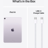 Apple iPad Air | 11 " | Purple | Liquid Retina | 2360 x 1640 pixels | Apple M3 | 512 GB | 5G | Wi-Fi | Front camera | 12 MP | Re