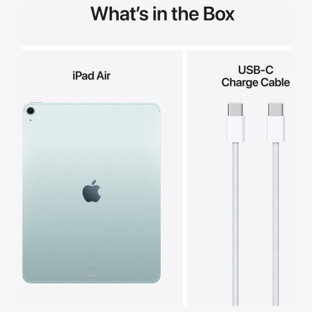 Apple | iPad Air Wi-Fi + Cellular | 13 " | Blue | IPS | 2732 x 2048 pixels | Apple M3 | 8 GB | 128 GB | 3G | 4G | 5G | Wi-Fi | F