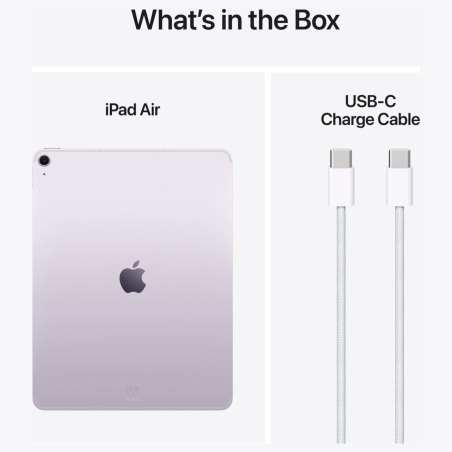 Apple | iPad Air Wi-Fi + Cellular | 13 " | Purple | IPS | 2732 x 2048 pixels | Apple M3 | 8 GB | 128 GB | 3G | 4G | 5G | Wi-Fi |