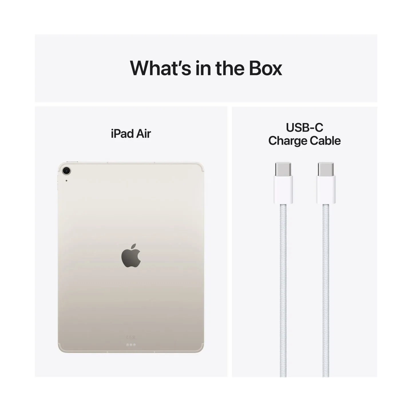Apple | iPad Air Wi-Fi + Cellular | 13 " | Starlight | IPS | 2732 x 2048 pixels | Apple M3 | 8 GB | 256 GB | 3G | 4G | 5G | Wi-F