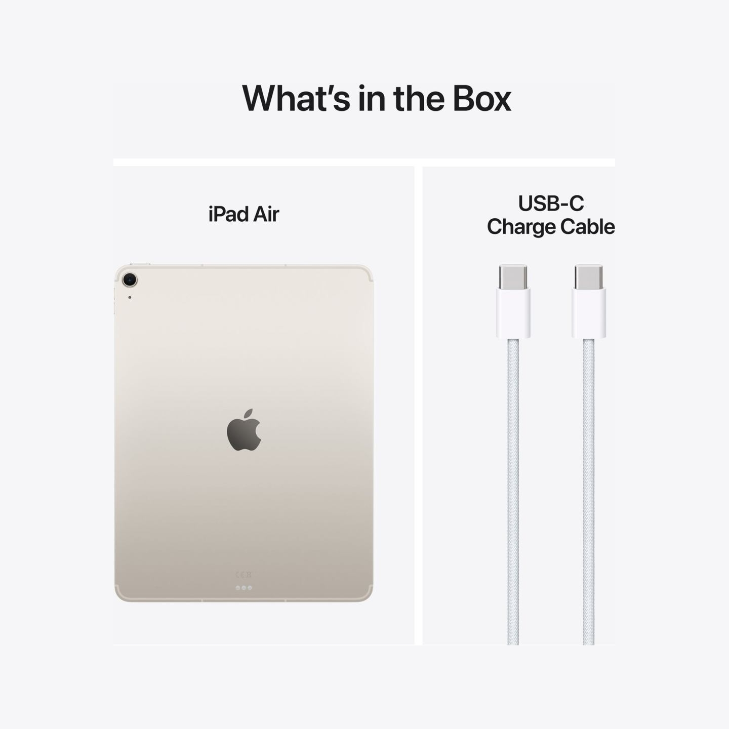 Apple | iPad Air Wi-Fi + Cellular | 13 " | Starlight | IPS | 2732 x 2048 pixels | Apple M3 | 8 GB | 512 GB | 3G | 4G | 5G | Wi-F