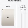 Apple | iPad Air Wi-Fi + Cellular | 13 " | Starlight | IPS | 2732 x 2048 pixels | Apple M3 | 8 GB | 512 GB | 3G | 4G | 5G | Wi-F