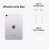 Apple | iPad mini Wi-Fi + Cellular | 8.3 " | Purple | IPS | 2266 x 1488 pixels | Apple A17 Pro | 128 GB | 3G | 4G | 5G | Wi-Fi |
