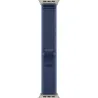 Apple | 49mm Blue/Bright Blue Trail Loop - S/M - Natural Titanium Finish