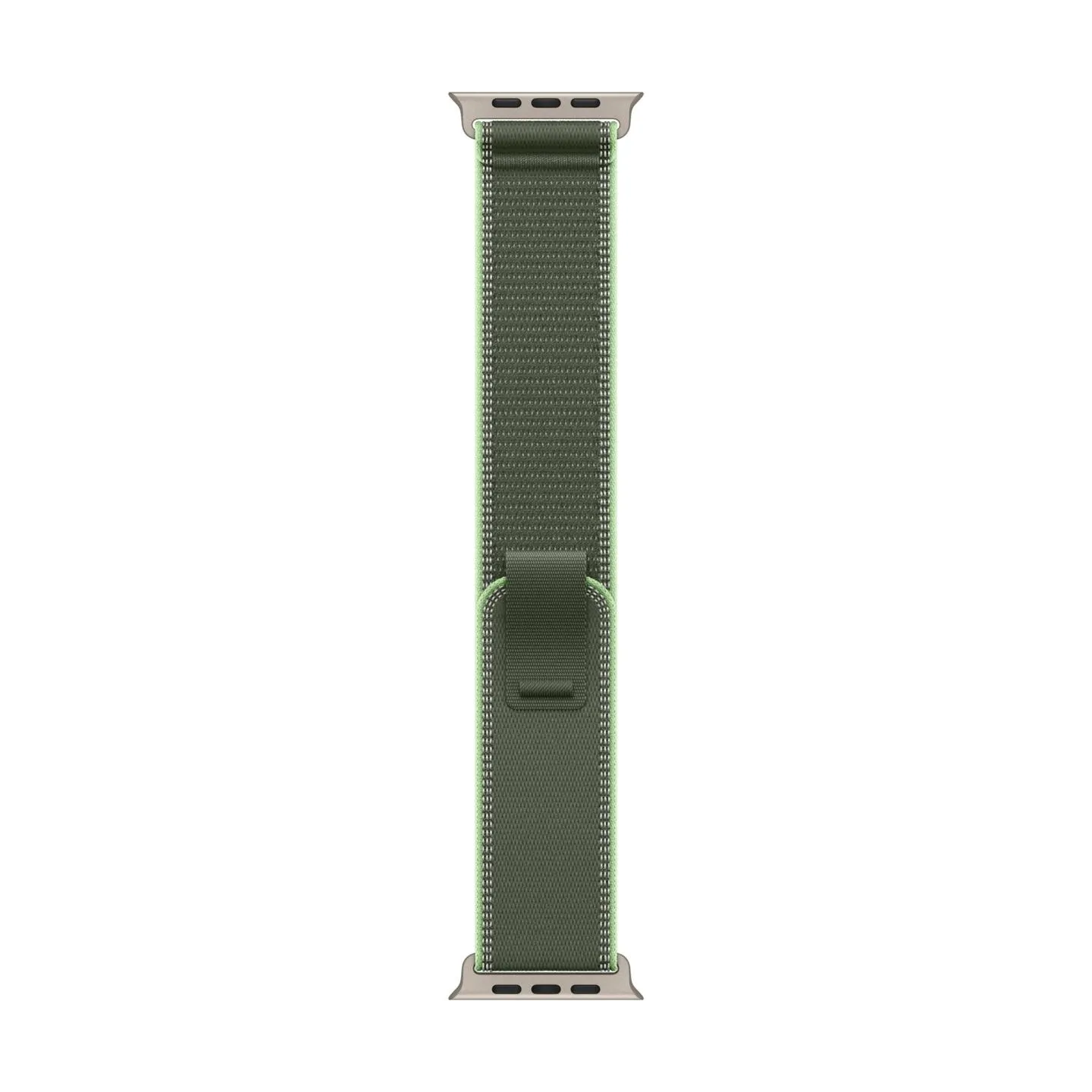 Apple 49mm Green/Neon Trail Loop - S/M - Natural Titanium Finish | Apple