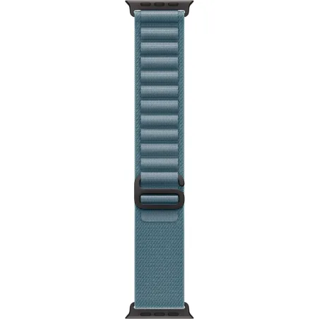 Apple 49mm Light Blue Alpine Loop - Medium - Black Titanium Finish | Apple