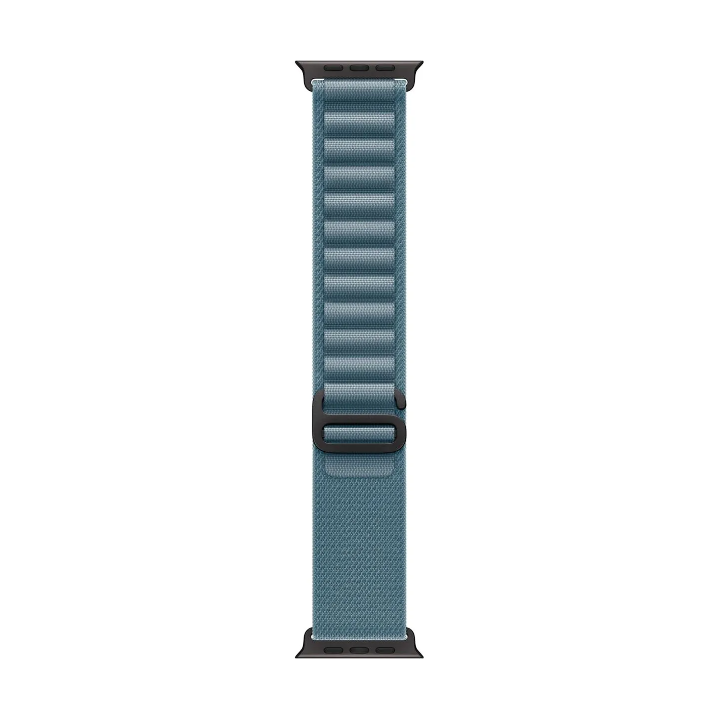Apple 49mm Light Blue Alpine Loop - Medium - Black Titanium Finish | Apple