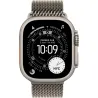 Apple | 49mm Natural Titanium Milanese Loop - Medium