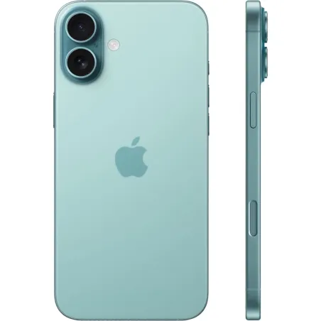 Apple | iPhone 16 Plus | Teal | 6.7 " | Super Retina XDR | 2796 x 1920 pixels | A18 | Internal RAM 8 GB | 128 GB | Dual SIM | 4G