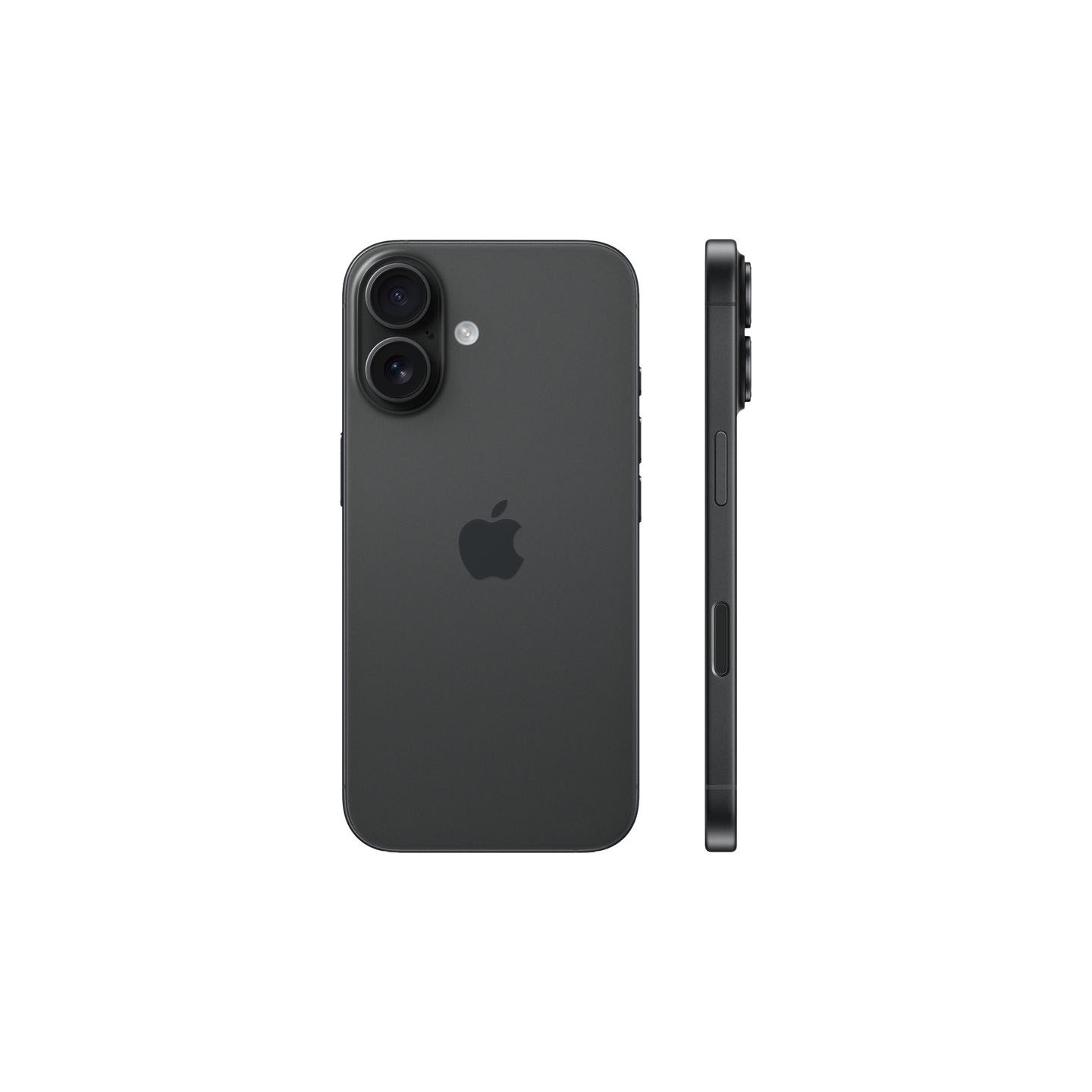 Apple | iPhone 16 | Black | 6.1 " | Super Retina XDR | 2556 x 1179 pixels | A18 | Internal RAM 8 GB | 128 GB | Dual SIM | 4G | 5