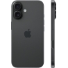 Apple | iPhone 16 | Black | 6.1 " | Super Retina XDR | 2556 x 1179 pixels | A18 | Internal RAM 8 GB | 128 GB | Dual SIM | 4G | 5