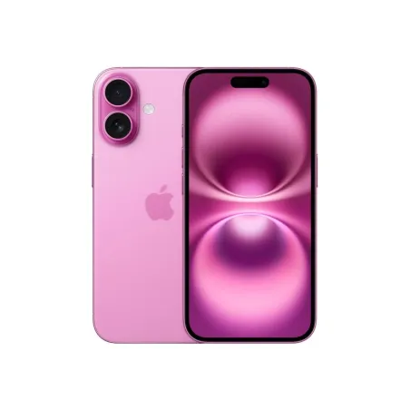 Apple | iPhone 16 | Pink | 6.1 " | 2556 x 1179 pixels | OLED | A18 | Internal RAM 8 GB | 128 GB | Dual SIM | Nano SIM | 5G | Mai