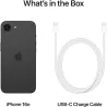 Apple | iPhone 16e | Black | 6 " | Super Retina XDR | 2532 x 1170 pixels | Apple A18 | Internal RAM 8 GB | 128 GB | Dual SIM | 4