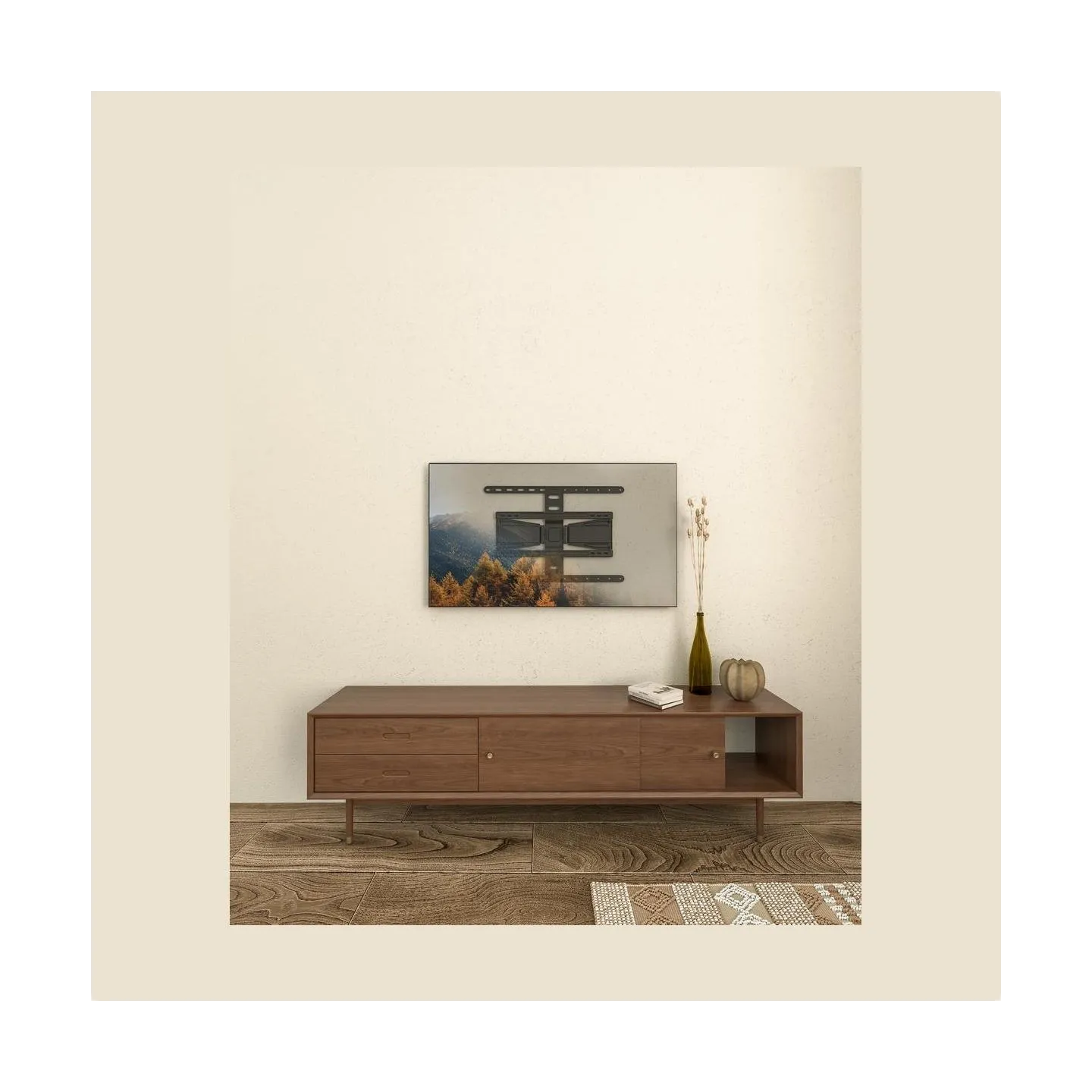 Gembird TV SET ACC WALL MOUNT 43-90"/WM-90ST-02 GEMBIRD