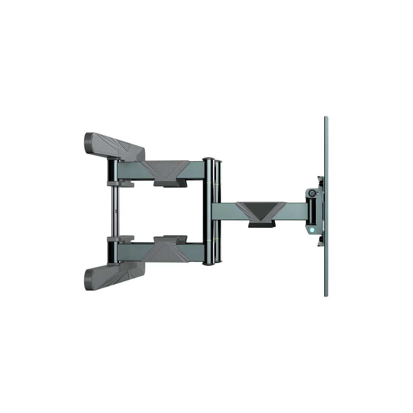 Gembird | Full-motion wall mount | WM-80ST-01 | Tilt, swivel, rotate | 40-80 " | Maximum weight (capacity) 50 kg | Black