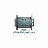 Gembird | Full-motion wall mount | WM-80ST-01 | Tilt, swivel, rotate | 40-80 " | Maximum weight (capacity) 50 kg | Black