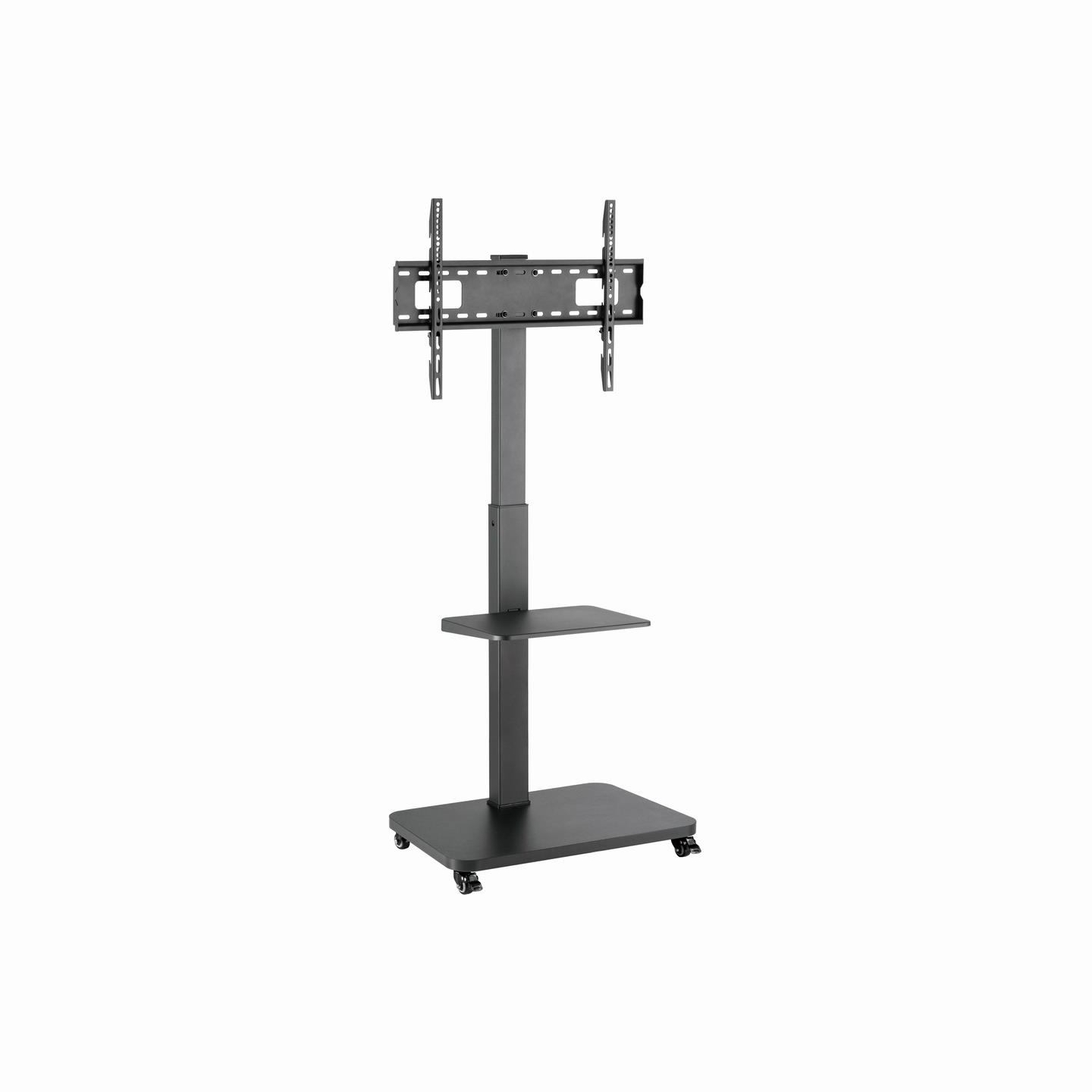 Gembird TV floor stand with caster wheel