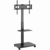 Gembird TV floor stand with caster wheel