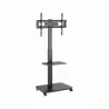 Gembird TV SET ACC FLOOR STAND 37-75"/BLACK TVS-75S-02 GEMBIRD