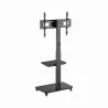 Gembird TV SET ACC FLOOR STAND 37-75"/BLACK TVS-75S-02 GEMBIRD
