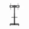 Gembird TV SET ACC FLOOR STAND 37-75"/BLACK TVS-75S-02 GEMBIRD