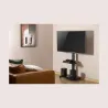 Gembird TV SET ACC FLOOR STAND 37-75"/BLACK TVS-75S-02 GEMBIRD