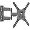 Gembird | Wall mount | WM-55ST-01 | Tilt, swivel, rotate | 32-55 " | Maximum weight (capacity) 32 kg | Black