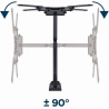 Gembird TV SET ACC WALL MOUNT 32-55"/WM-55ST-01 GEMBIRD