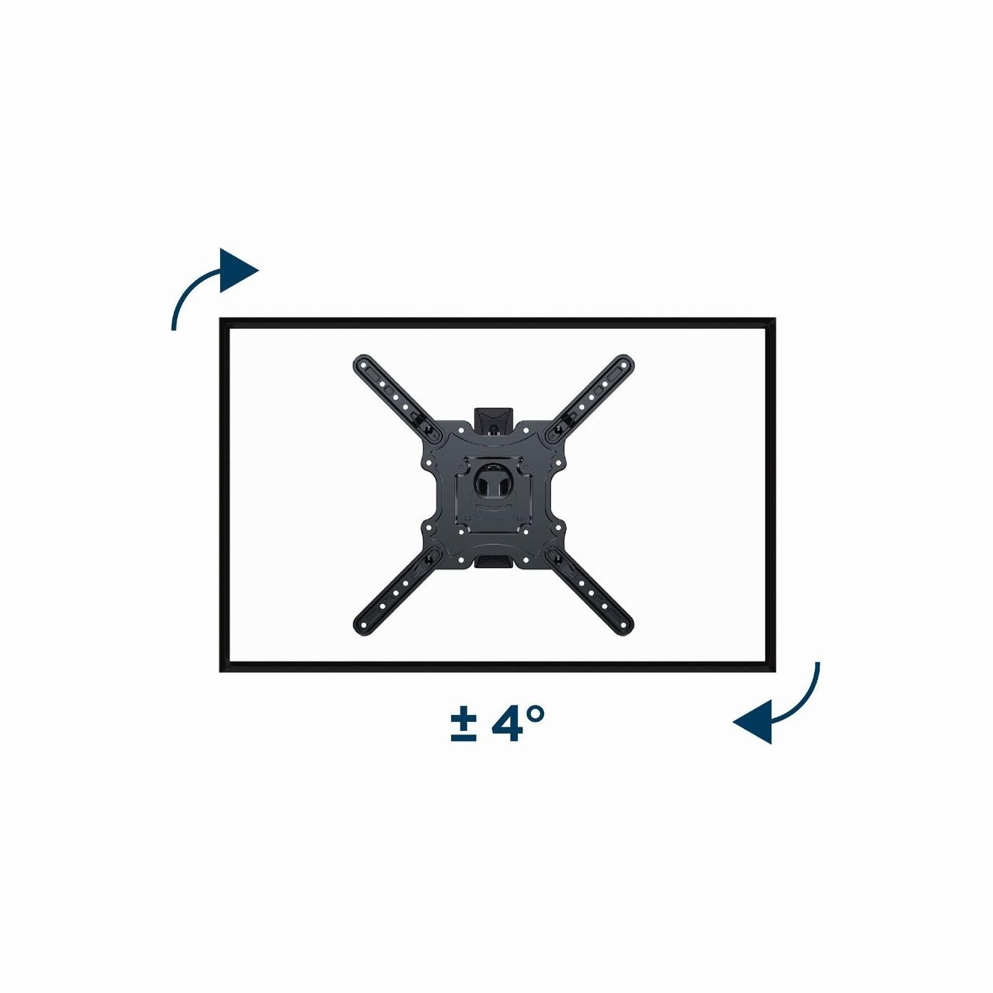 Gembird TV SET ACC WALL MOUNT 32-55"/WM-55ST-01 GEMBIRD