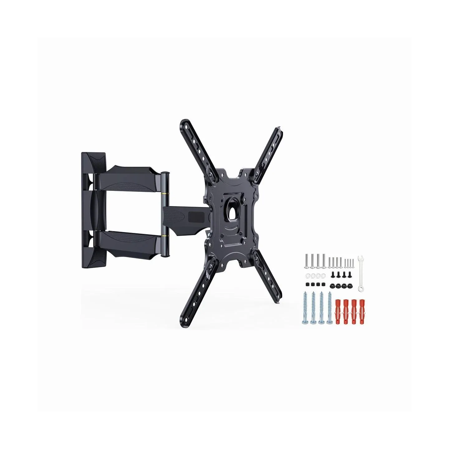 Gembird | Wall mount | WM-55ST-01 | Tilt, swivel, rotate | 32-55 " | Maximum weight (capacity) 32 kg | Black