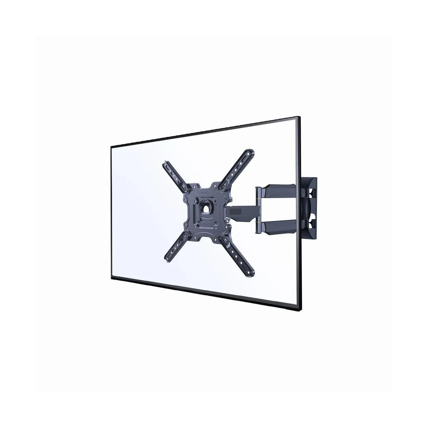 Gembird | Wall mount | WM-55ST-01 | Tilt, swivel, rotate | 32-55 " | Maximum weight (capacity) 32 kg | Black