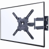 Gembird | Wall mount | WM-55ST-01 | Tilt, swivel, rotate | 32-55 " | Maximum weight (capacity) 32 kg | Black