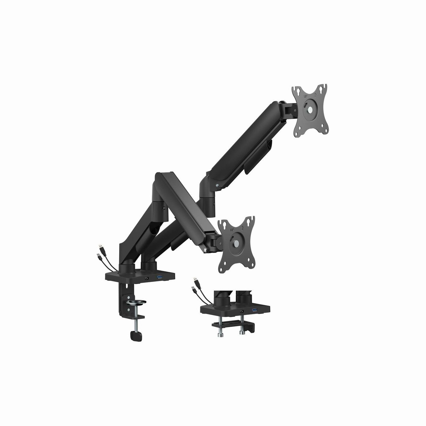 Gembird Adjustable desk 2-display