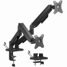 Gembird Adjustable desk 2-display