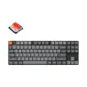 Keychron K1 Max RGB - US Layout - Hot-Swappable Low Profile Gateron Red Wireless Keyboard / K1M-H1