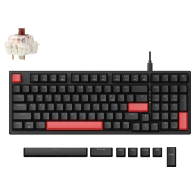 Keychron Lemokey X5 - US Layout - Brown Switch Keyboard / X5-A3