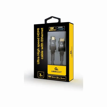 Gembird CABLE HDMI-HDMI 8K 3M SELECT/PLUS CCB-HDMI8K-3M GEMBIRD