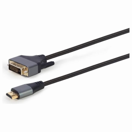 Gembird CABLE HDMI TO DVI 1.8M/CC-HDMI-DVI-4K-6 GEMBIRD