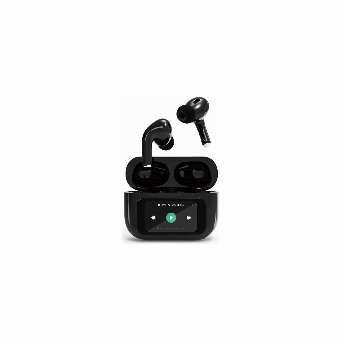 Gembird HEADSET BLUETOOTH/TWS-LCD-ANC-01-BK GEMBIRD