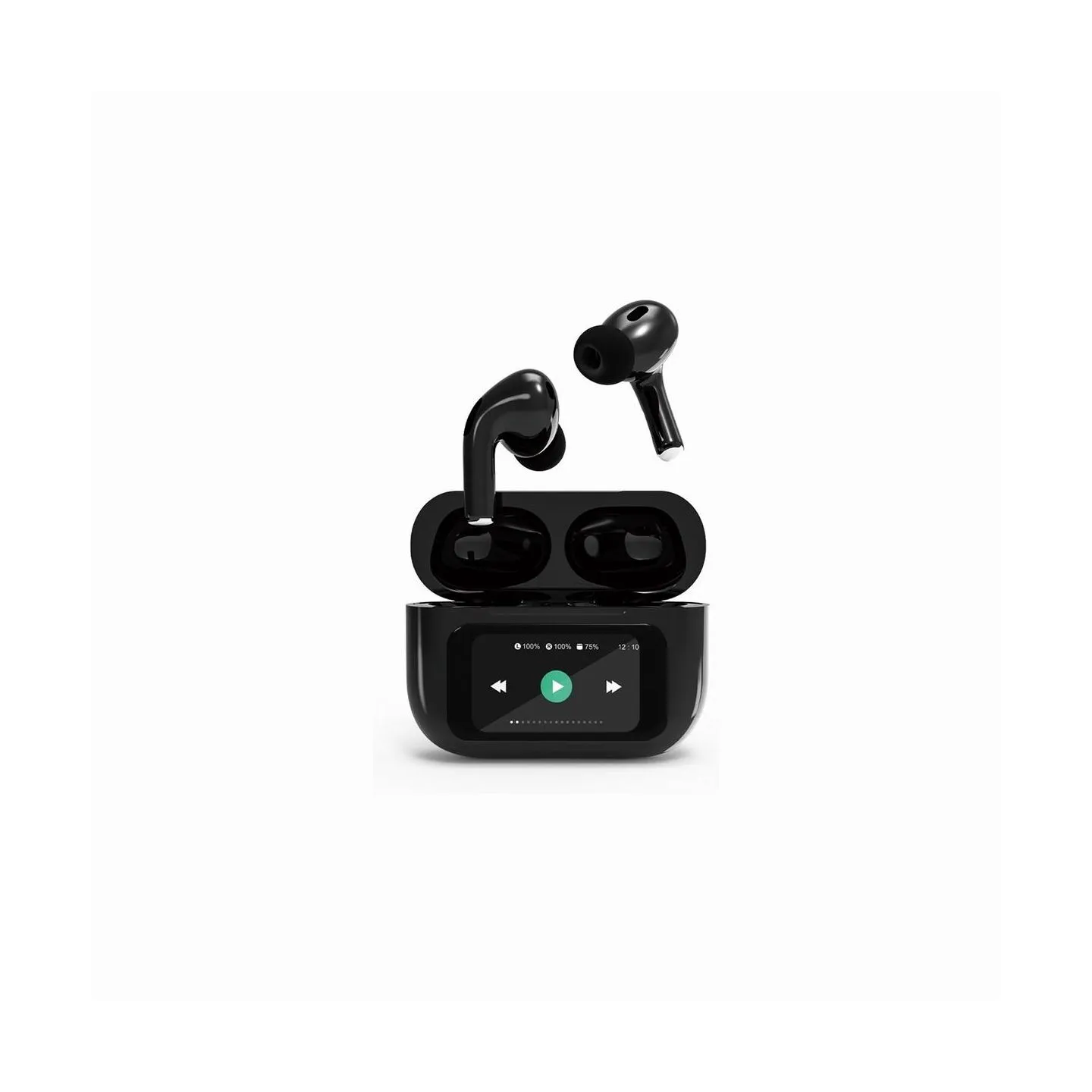 Gembird HEADSET BLUETOOTH/TWS-LCD-ANC-01-BK GEMBIRD