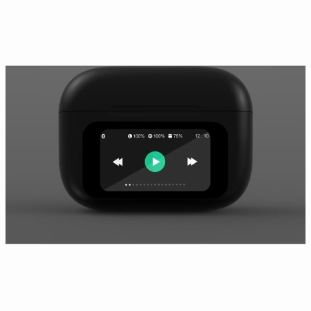 Gembird HEADSET BLUETOOTH/TWS-LCD-ANC-01-BK GEMBIRD
