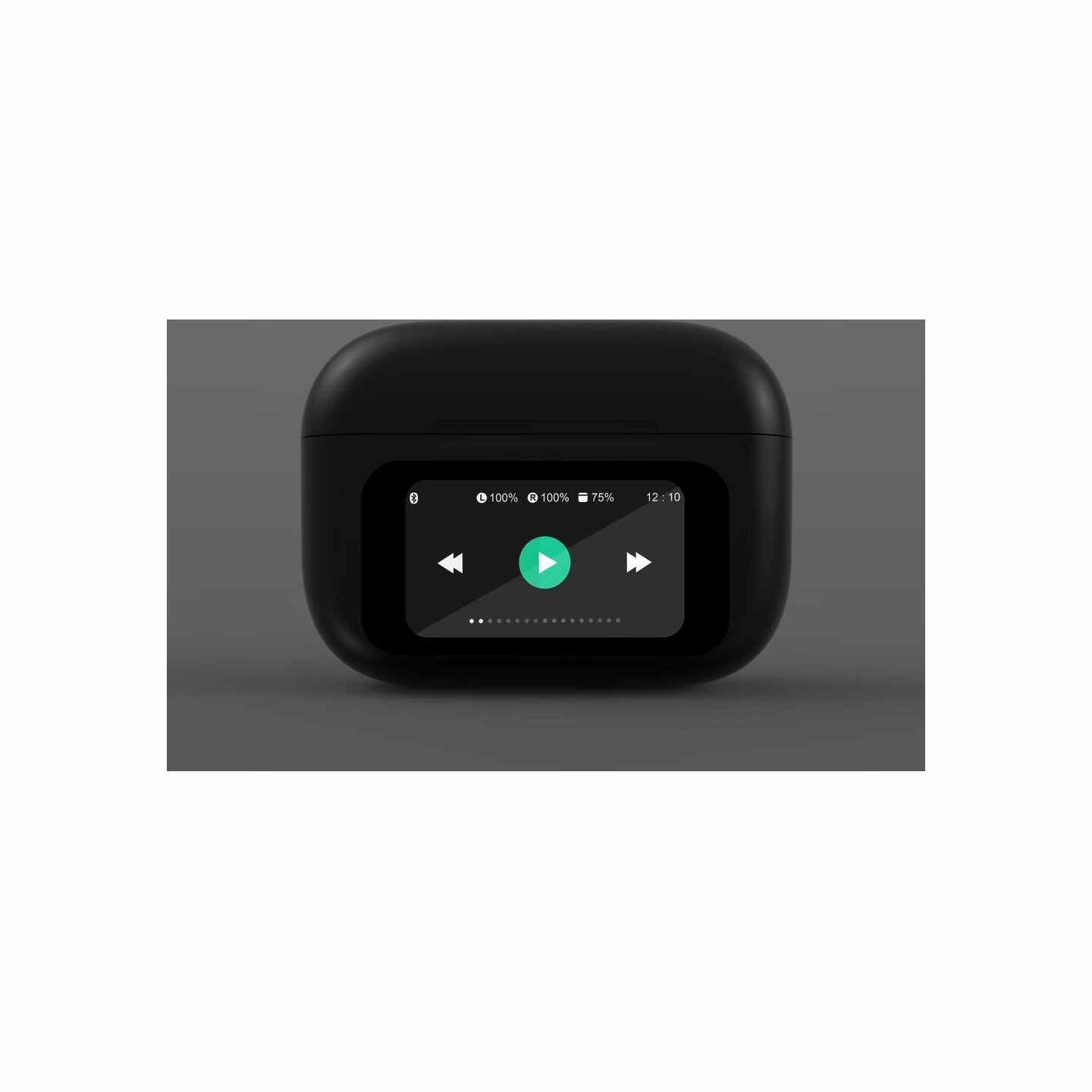 Gembird HEADSET BLUETOOTH/TWS-LCD-ANC-01-BK GEMBIRD
