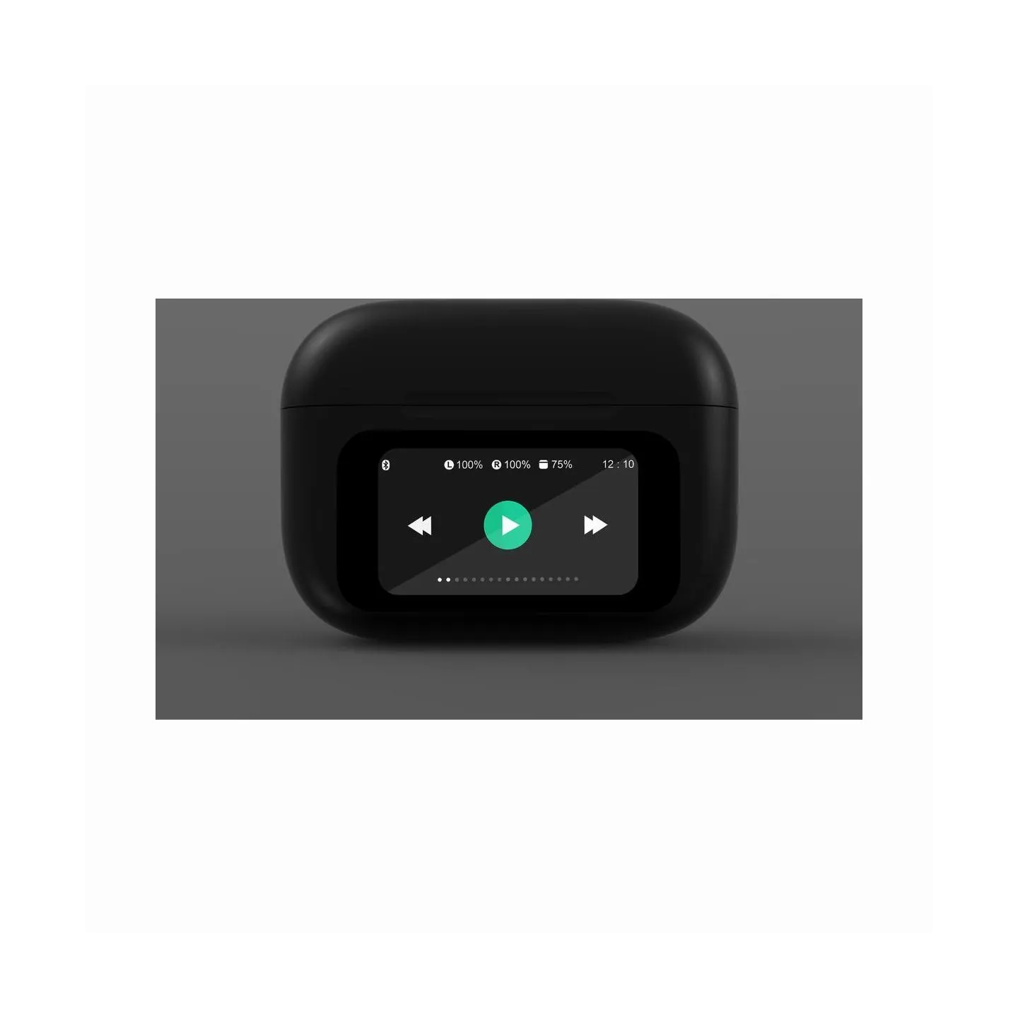Gembird HEADSET BLUETOOTH/TWS-LCD-ANC-01-BK GEMBIRD