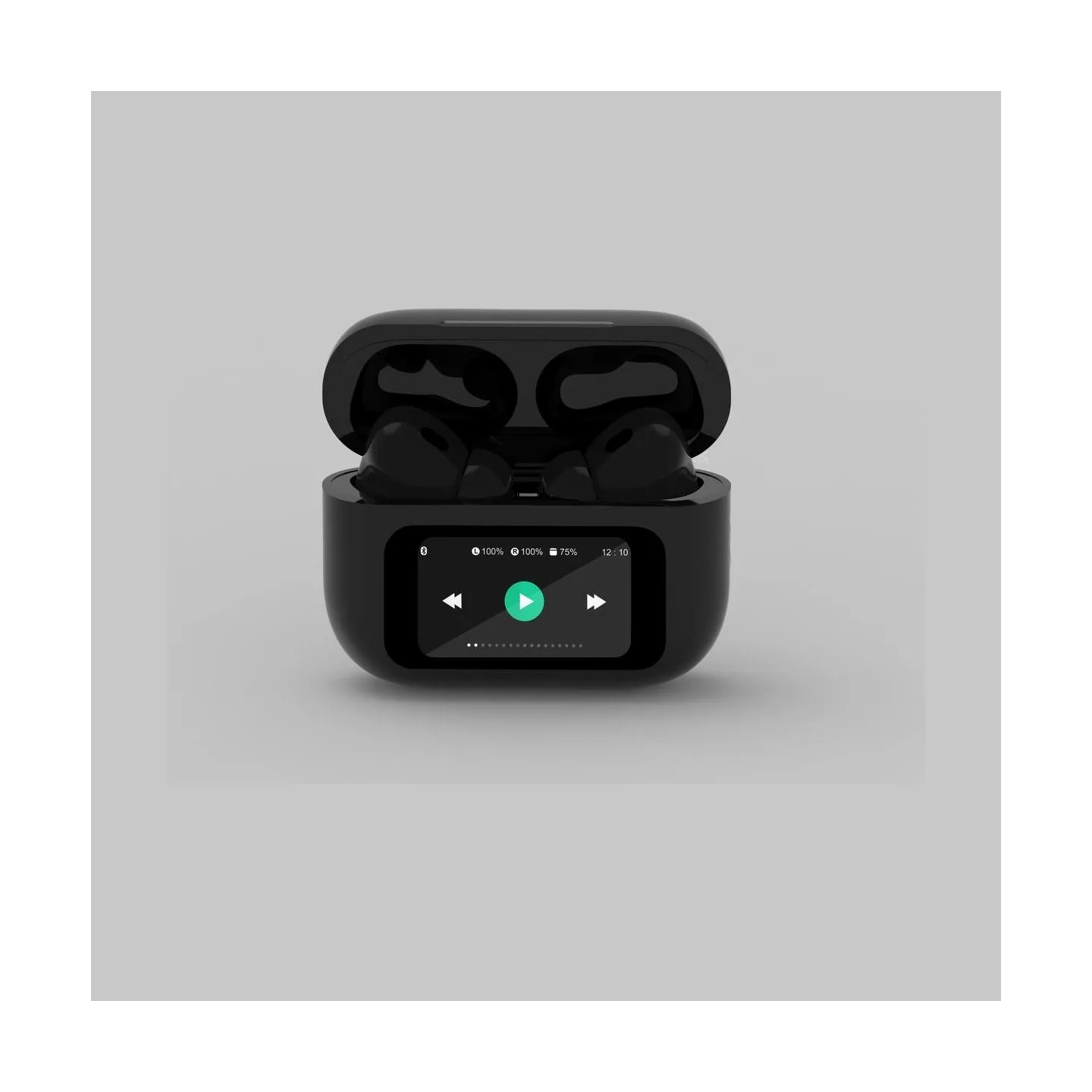 Gembird HEADSET BLUETOOTH/TWS-LCD-ANC-01-BK GEMBIRD