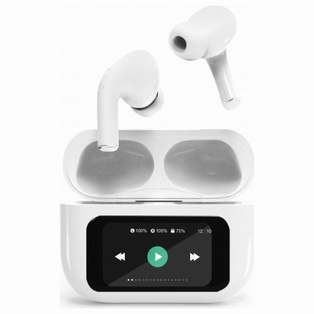 Gembird HEADSET BLUETOOTH/WHITE TWS-LCD-ANC-01-W GEMBIRD