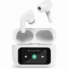 Gembird HEADSET BLUETOOTH/WHITE TWS-LCD-ANC-01-W GEMBIRD