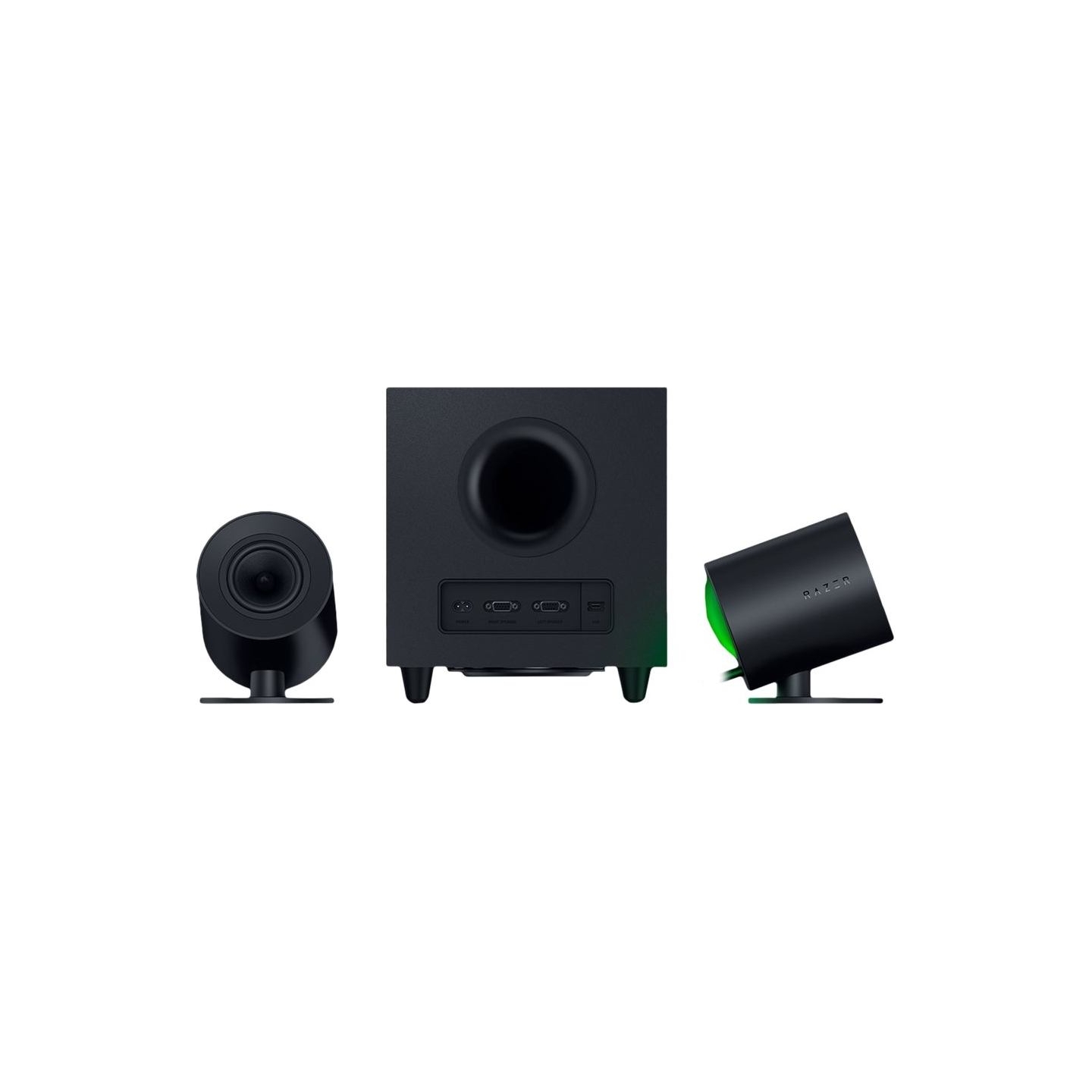 Razer | Gaming Speakers with wired subwoofer | Nommo V2 - 2.1 | Bluetooth | Black